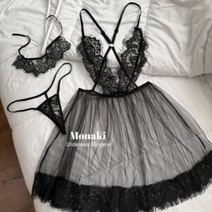 لباس خواب حریر بدن نما