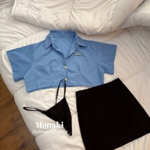 کاستوم مهماندار سه تیکه