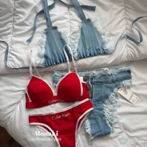 ست دو تیکه جین