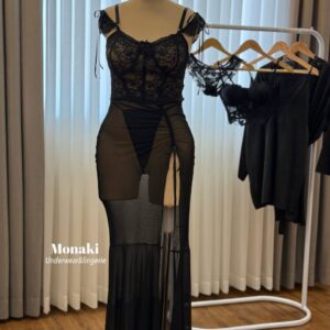 لباس خواب ماکسی فنردار