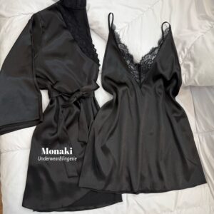 لباس خواب ساتن ال ایکس